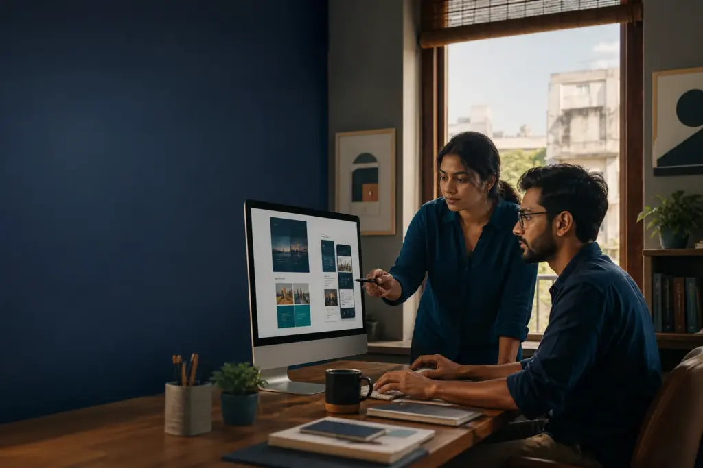 Website design company in Kolkata planning a conversion-focused business website