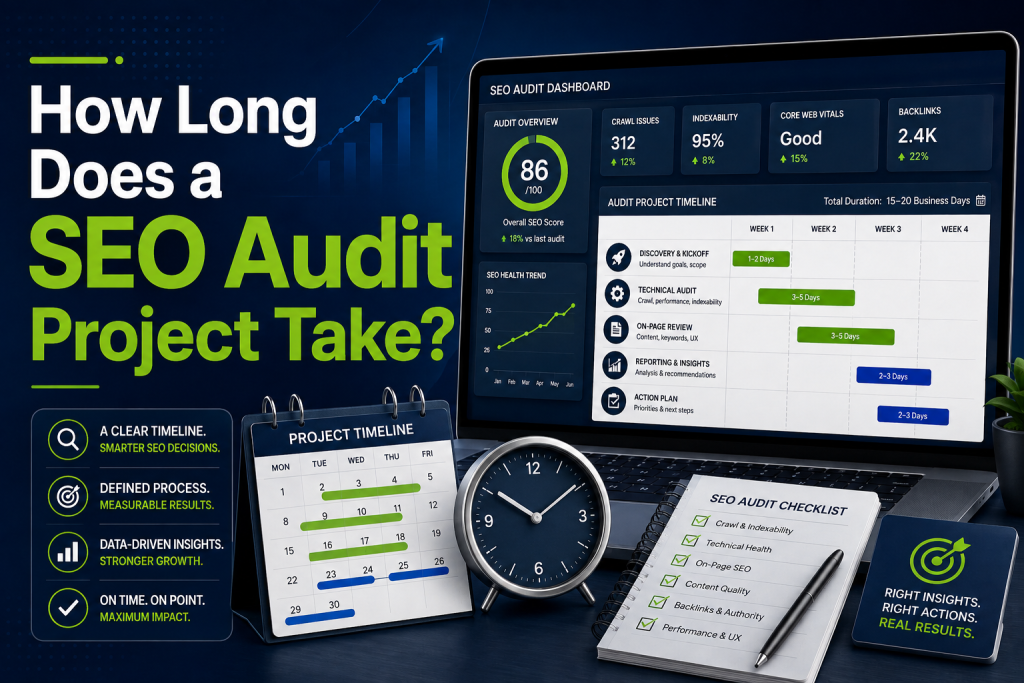 How Long Does a SEO Audit Project Take?